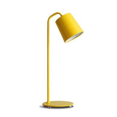 Modern simple designer three colors table lamp