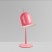 pink cap table lamp