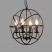 wrought iron pendant lamp