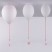 Minimalist Adorable White Balloon light