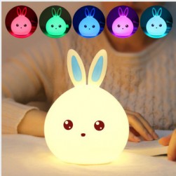 Silica sel rabbit bedside table lamp for kids