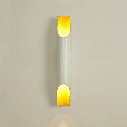 Contemporary Indoor Brass Wall Light Fixture
