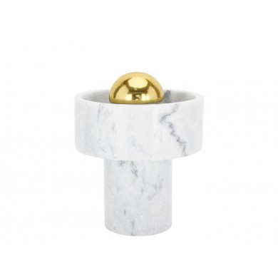 Hotel White Marble stone table lamp