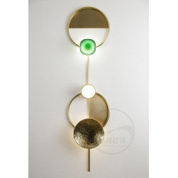 Brass modern Class LED bedroom wall lamp