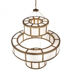 Modern Luxurious Decorative Brushed brass chandelier