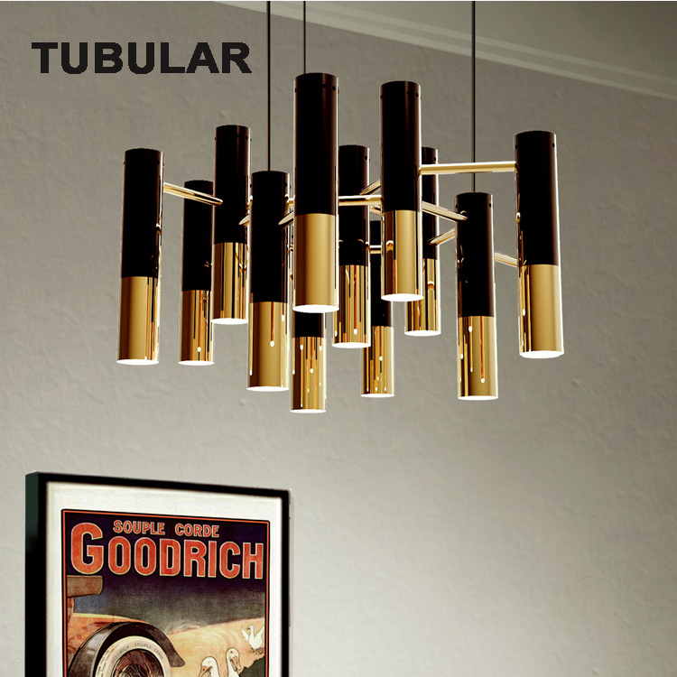 TUBULAR modern Chandelier light TUBULAR modern Chandelier light