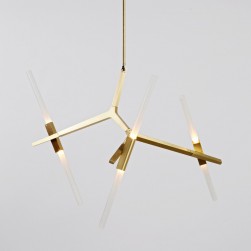 Modern Agnes Chandelier - LED 6 Light