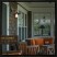 Industrial swing arm wall sconce