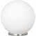 Rondo -1 Light Table Lamp Silver