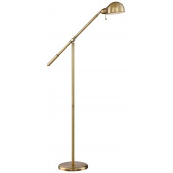 Antique Brass Floor reading lamps