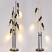 3 Arm Floor Lamp