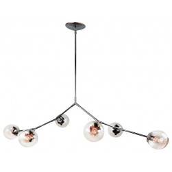 Branching Bubble Glass Chandelier