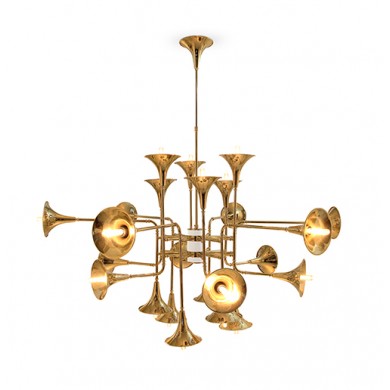 Brass BOTTI Modern Style Chandeliers