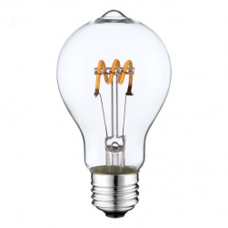 A19 Lantern Flexible LED Filament bulb Clear