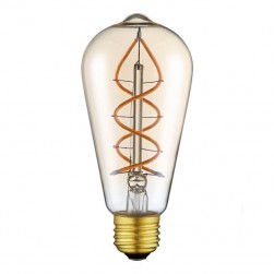 Curve ST21 Dimmable Vintage LED filament bulb