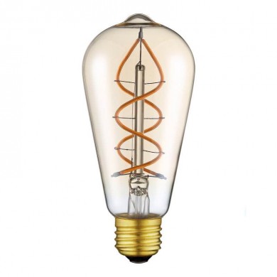 Curve ST21 Dimmable Vintage LED filament bulb