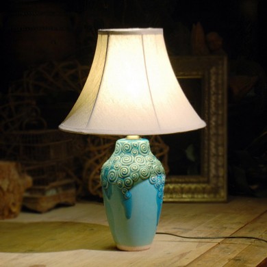 High quality turquoise table lamps for living room