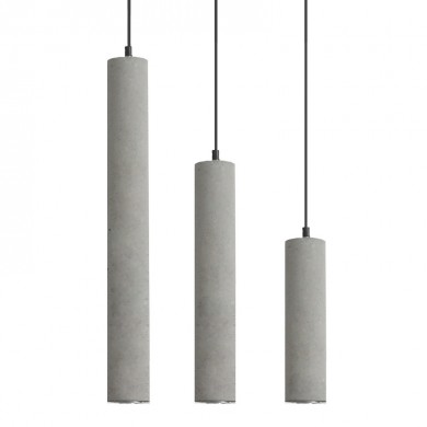 Creative Design Tubular shape Concrete Hanging Light