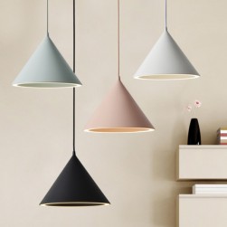 designer Mini orange LED pendant light