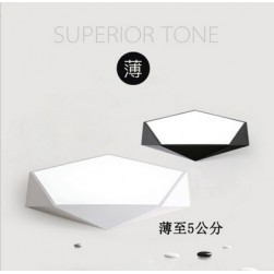 Modern geometry octangle samsung led ceiling light