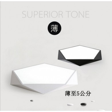Modern geometry octangle samsung led ceiling light
