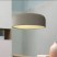 Surface mounted multi color round led ceiling light