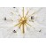 Modern crystal ball glass flower bedroom floor lamp