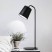 black table lamp