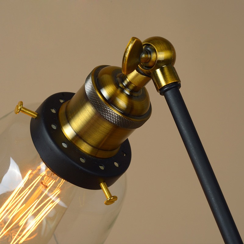 E27 vintage industrial table lamp