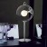 glass ball table lamp