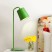 green table lamp