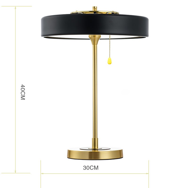 Nordic contemporary iron art LED table lamp