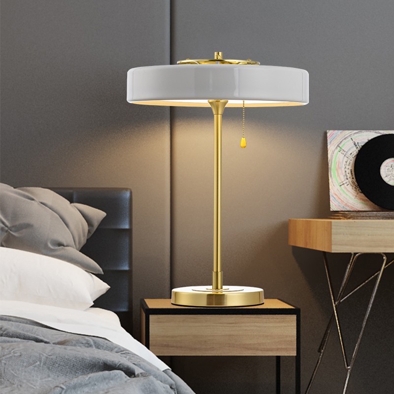 Nordic contemporary iron art LED table lamp