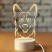 3D LED Night Light Lamp