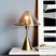 clear glass table lamp