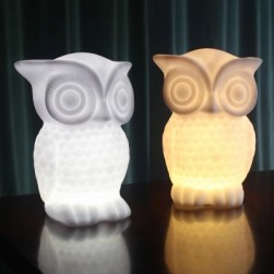Rechargeable touch Owl table lamp for Kids