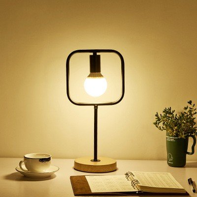 Simple Modern design wooden table lamp