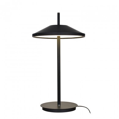 Vintage industrial iron table lamp for reading room