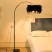 Bedroom led designer floor lamp
