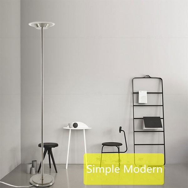 Modern remote control funky bankers floor lamp