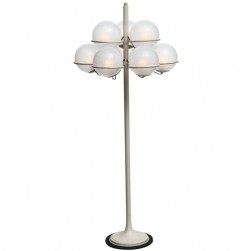 Italian unique fortuny floor standing lamp