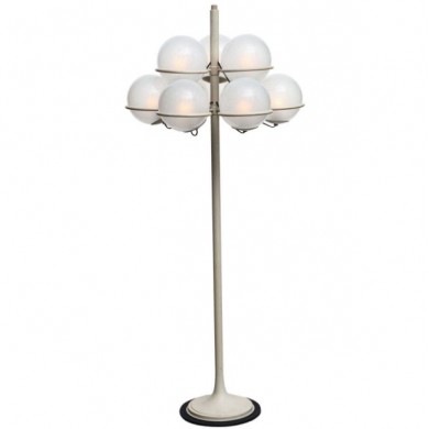 Italian unique fortuny floor standing lamp