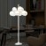 Italian unique fortuny floor standing lamp