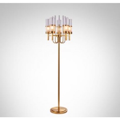 living room decorative glass modern floor lamp