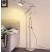 Modern indoor stainless steel industrial floor lamp