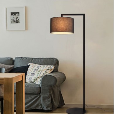 iron fashion simple bedroom floor lamp