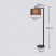 iron fashion simple bedroom floor lamp