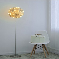 Modern flower-shaped headboard floor lamp