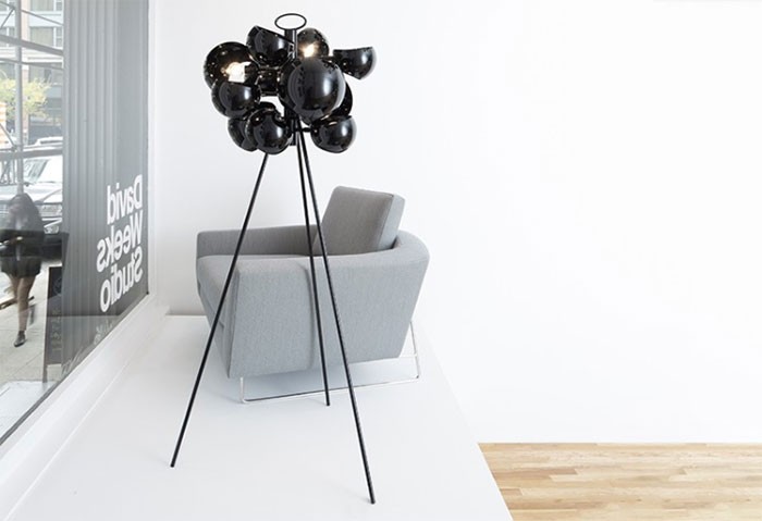 Northern Europe bedroom E14 floor lamp