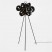 Northern Europe bedroom E14 floor lamp